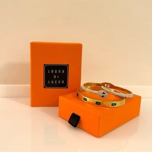 Leona di Lucca Fashion jewerly Bracelet set. New.